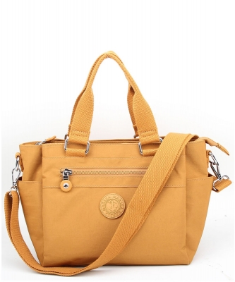 MARSEA Canvas Top Handle Satchel Bag NY2008 TAN